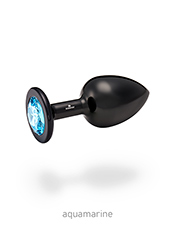 Rosebuds Light Plug XL, черный / aquamarine