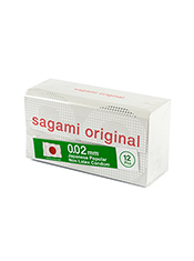 Sagami Original 0.02, 12 шт.
