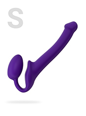 Страпон strap-on-me Bendable S, фиолетовый