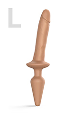 strap-on-me Switch Dildo Realistic, L / карамельный