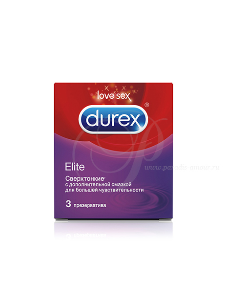 Durex Elite, 3 шт.