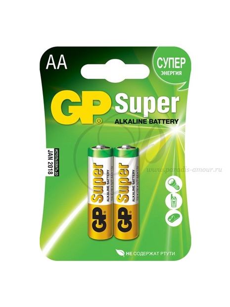 Батарейки AA GP Super Alkaline (2 шт.)