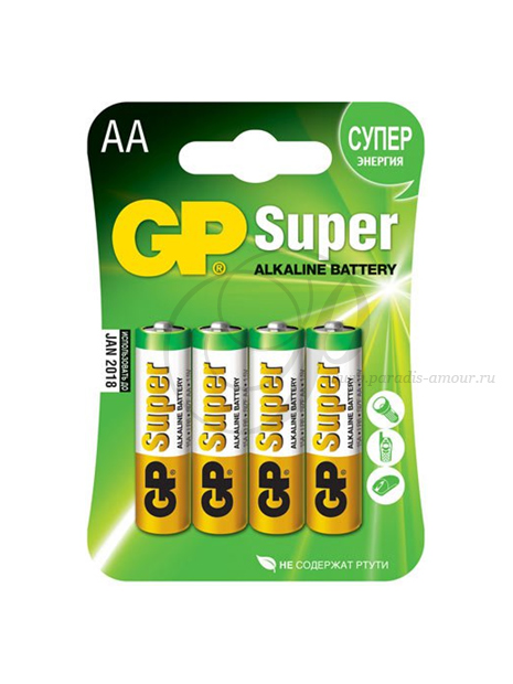 Батарейки AA GP Super Alkaline (4 шт.)