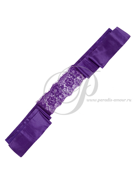 Кружевная повязка Maison Close, фиолетовый