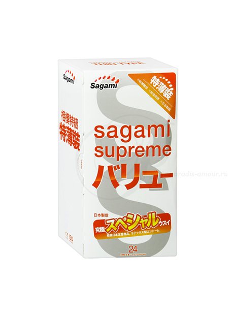 Sagami Supreme Thin Type, 24 шт.