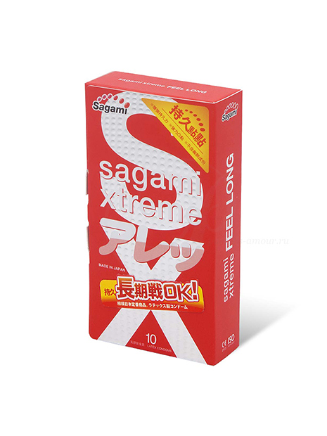 Sagami Xtreme Feel Long, 10 шт.