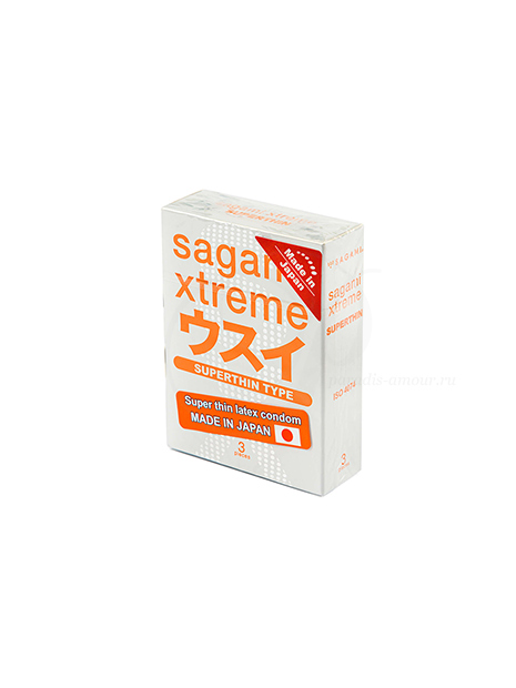 Sagami Xtreme Superthin, 3 шт.