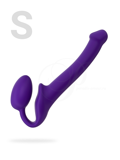 Страпон strap-on-me Bendable S, фиолетовый