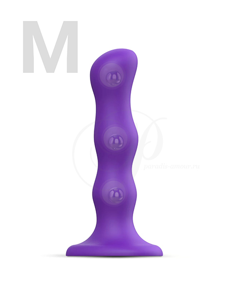 strap-on-me Dildo Geisha Balls M, фиолетовый